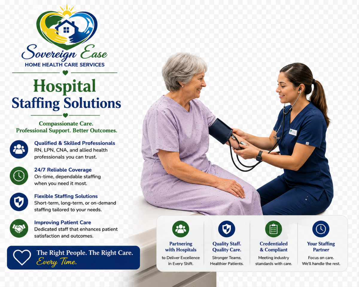 Hospital Staffing Solutions - Compassionate support